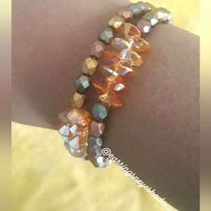Memory wire bracelet #1